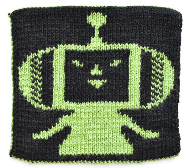Double knit Katamari Prince back view